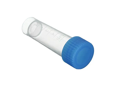 Sterile 5ml Blue Cap PP Material Transport Cryovials Tube Cryotube with External Screw Cap